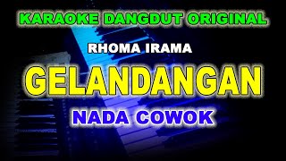 Gelandangan  Rhoma irama karaoke dangdut versi orgentunggal cover hoki musik [upl. by Orin]