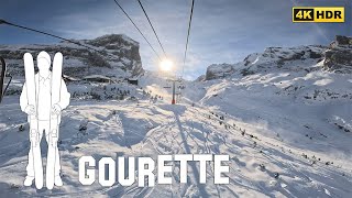 SKI  Gourette  Saison 43  Jour 1  4K HDR [upl. by Mame830]