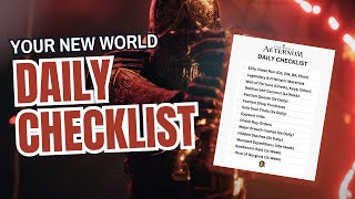 New World Aeternum Daily Checklist [upl. by Hoppe]