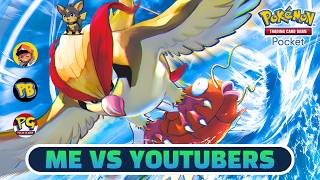 I Challenged 3 Youtubers To A Battle In Pokemon TCG Pocket  Feat Xatumi Pack Bundles PulseGlazer [upl. by Eelyah]