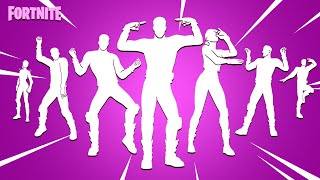 Top 50 Legendary Fortnite Dances amp Emotes [upl. by Yrtsed549]