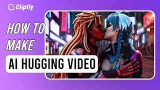 How to Make AI Hugging and Kissing Video For Free  Clipfly AI Motion Generator Tutorial [upl. by Aleck154]