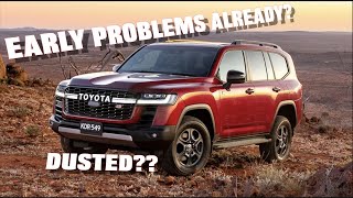 Two Big Problems Already With  LC300 Toyota Landcruiser V6 33ltr Diesel Australia [upl. by Brosine]