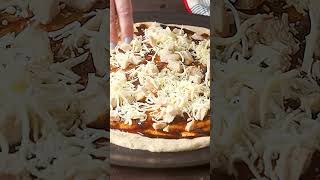 Barbecue Chicken Pizza Recipe Short [upl. by Ennaylime]