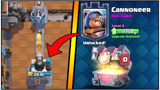 NEW CANNONEER TOWER TROOP IN CLASH ROYALE [upl. by Einhorn325]