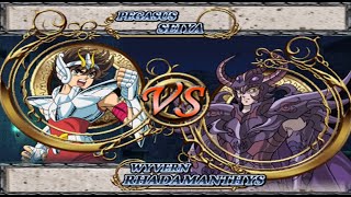 Seiya Vs Rhadamanthys  Saint Seiya The Hades PS2 [upl. by Drugge]