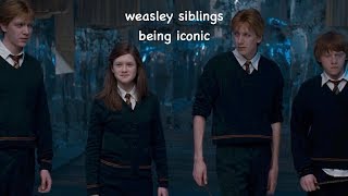 the weasley siblings being iconic [upl. by Raskin]