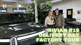 Rivian R1S Delivery Day Factory Tour and Delivery Experience [upl. by Arica]