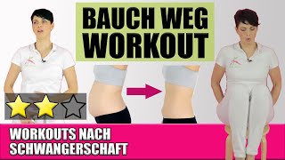 Bauch weg nach Feiertage  Das beste Training für den flachen Bauch  After Baby Body 3 [upl. by Domela]