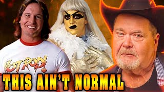 JIM ROSS The WRESTLEMANIA backlot brawl between Roddy Piper amp Goldust was a FIRST [upl. by Rimaj]