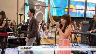 Owl City amp Carly Rae Jepsen perform quotGood Timequot on Today Show [upl. by Akerboom]