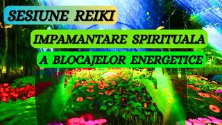 SESIUNE REIKIIMPAMANTAREA SPIRITUALA A BLOCAJELOR ENERGETICE [upl. by Stag]