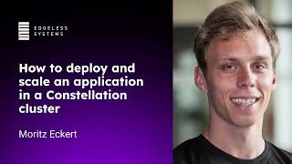 Getting started with Constellation How to deploy and scale an app in a Constellation cluster [upl. by Hammer]