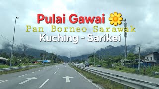 Sarawak highway balik kampung for gawai gais🤩Pulai gawai pulai menua🎶Selamat Ari Gawai✌️Drive safely [upl. by Eive95]