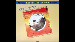 Miquel Brown  So many men  so little time  1983  Disco  HiNRG [upl. by Hamish]