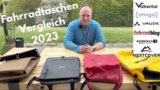 Fahrradtaschen im Test und Vergleich  die Top Modelle aus 2023 für jeden Zweck [upl. by Bonnell137]