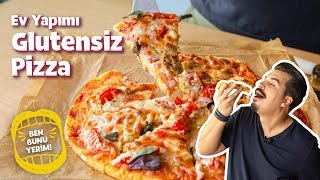 Ev Yapımı Glutensiz Pizza Tarifi  BenBunuYerim 24 [upl. by Oranneg624]