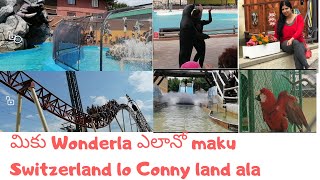 Connyland Switzerland 4k video  Sans Swiss telugu vlogs  Telugu vlogs [upl. by Ethbinium287]