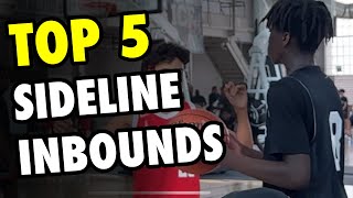 Top 5 Sideline Inbounds Basketball Plays For High School [upl. by Peskoff]