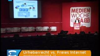 MedienwocheIFA 2011 Urheberrecht vs freies Internet [upl. by Ansilma]