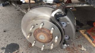 Overhauling Brakes On A 2002 GMC Sierra 1500HD [upl. by Assirem]