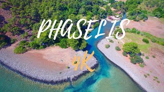 Antalya Phaselis drone footage TURKEY in 4K [upl. by Mairam]