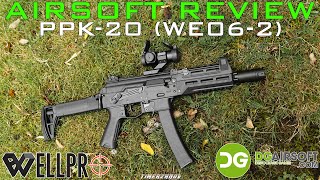 Airsoft Review 321 WELL PRO PPK20 WE062 AEG DG Airsoft FR [upl. by Mcgee]