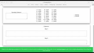 Baconian Cipher  Demo and Code [upl. by Greenstein]