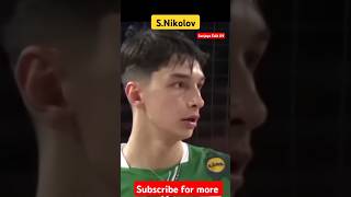 Amazing Volleyball powerful spike by snikolov nepalivolleyball volleyballgame sports army [upl. by Katushka]