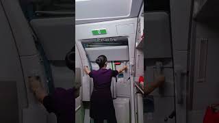 🥹last flight of vistara ✈️💜 vistaranews cabincrew shortsfeed trendingreels explore vlog [upl. by Eidnarb]