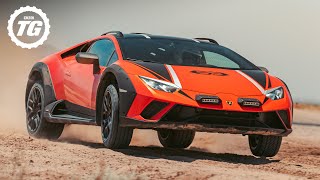 FIRST DRIVE Lamborghini Huracán Sterrato – Wild OffRoad V10 Supercar  Top Gear [upl. by Netsrejk]