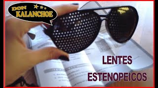 MI EXPERIENCIA CON LOS LENTES ESTENOPEICOS 🟡 MASTER K 1006 🔆 [upl. by Merril]