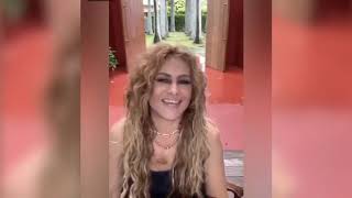 Paulina Rubio esnifando cocaina en live de coronavirus [upl. by Parik]