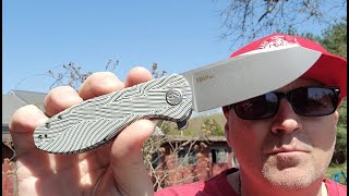 Kubey Master Chief knife review [upl. by Yrogiarc877]