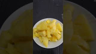 pineapple 🍍🍍 with sugar food ytshorts viraltrending [upl. by Imre]