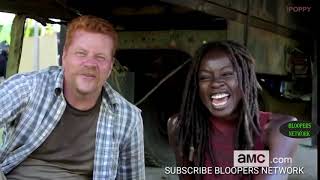 The walking dead bloopers and Funniest moments [upl. by Akin]