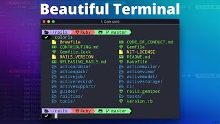 OH MY ZSH Tutorial  Bring Your Terminal To Another Level [upl. by Eniamrej12]