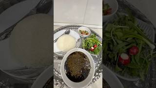 Ghormeh sabzi authentic Iranian food iranianfood food [upl. by Baron]