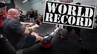 Worlds Strongest Man Brian Shaw Takes 100M Rowing Record on a Whim [upl. by Mahon]