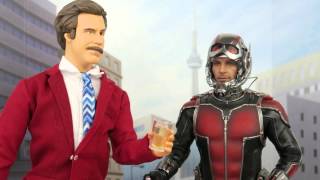 AntMan Wears Black Panther Cologne AntManAnchorman Parody [upl. by Cooke331]