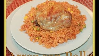 ARROZ CON POLLO pero con aji especial [upl. by Enimsay]