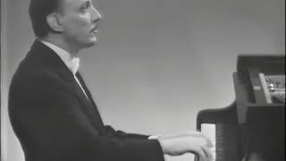 Michelangeli  Galuppi Harpsichord Sonata in C major T 27 1962 [upl. by Enelie955]