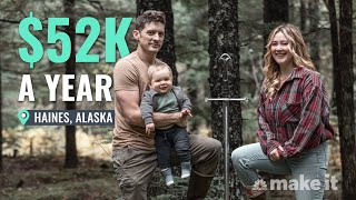 Living On 52K A Year As A Bladesmith In Haines Alaska  Millennial Money [upl. by Neitsirk]