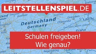 Leitstellenspielde  Schulen freigeben wie genau [upl. by Eixid]