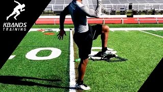 Sprinting Exercise Bands  Running Drills [upl. by Esela]