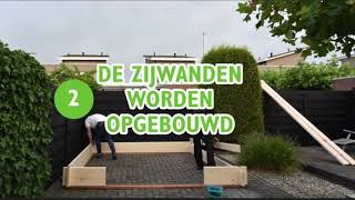 Hoe bouw je een Blokhut  Tuinhuis  Van Kooten Tuin amp Buiten Leven [upl. by Trevethick]