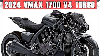 2024 Yamaha VMax 1700 V4 Turbo  Ducati Diavel competitor [upl. by Attey]