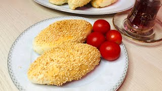 Turske simit pogačice  Turkish Poğaça Simit recipe Tasty by Edita [upl. by Rednazxela]