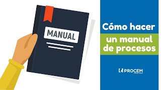 Cómo hacer un manual de procesos [upl. by Dnivra356]