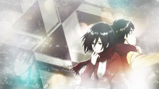 eren and Mikasa Hindi song edit attackontitanedit [upl. by Sufur]